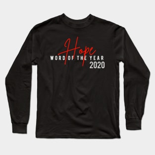 HopeWord Of the Year 2020 Long Sleeve T-Shirt